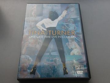 TINA TURNER - ONE LAST TIME LIVE IN CONCERT (DVD) beschikbaar voor biedingen