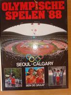 Boek over de Olympische spelen van 1988 in Calgary en Seoul, Ophalen of Verzenden, Zo goed als nieuw, Ben de Graaf