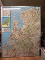 Landkaart NL magnetisch, Ophalen, Zo goed als nieuw