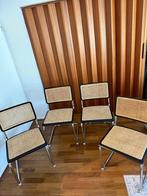4 Vintage Cesca Breuer Thonet stoelen (ALLEEN OPHALEN), Huis en Inrichting, Stoelen, Gebruikt, Zwart, Ophalen of Verzenden, Vier