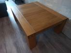 Salontafel massief hout 110x80, Huis en Inrichting, Tafels | Salontafels, Ophalen, 50 tot 100 cm, 100 tot 150 cm, Zo goed als nieuw