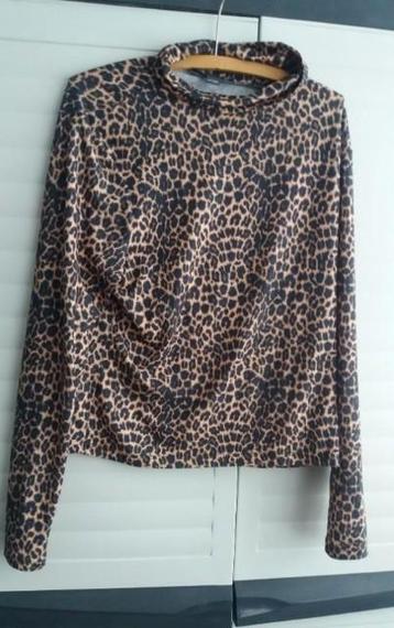 Panterprint shirt Primark L stretch 42 44 panter luipaard