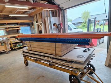 palletstelling / Magazijnstelling met planken beschikbaar voor biedingen