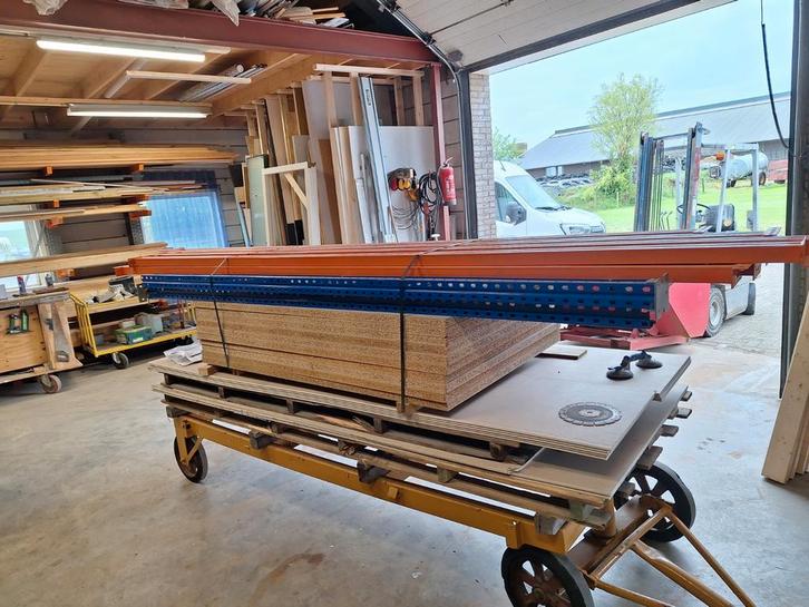 palletstelling / Magazijnstelling met planken, Huis en Inrichting, Kasten | Stellingkasten, Ophalen of Verzenden