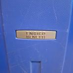 Enrico Benetti Koffer - Blauw, Ophalen, Hard kunststof, 45 tot 55 cm, 70 cm of meer