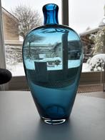 Meydam fles vaas helder blauw 1962, Ophalen of Verzenden