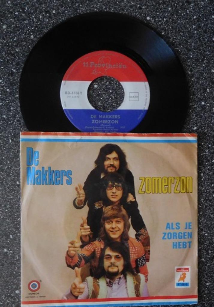 De Makkers - zomerzon (vanaf € 2,50), Cd's en Dvd's, Vinyl | Nederlandstalig, Zo goed als nieuw, Levenslied of Smartlap, Overige formaten