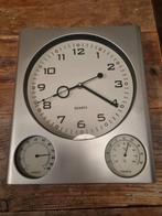 Leuke Quartz Klok Wandklok met Hydro en Thermometer .
Werkt, Ophalen of Verzenden, Zo goed als nieuw, Analoog, Wandklok