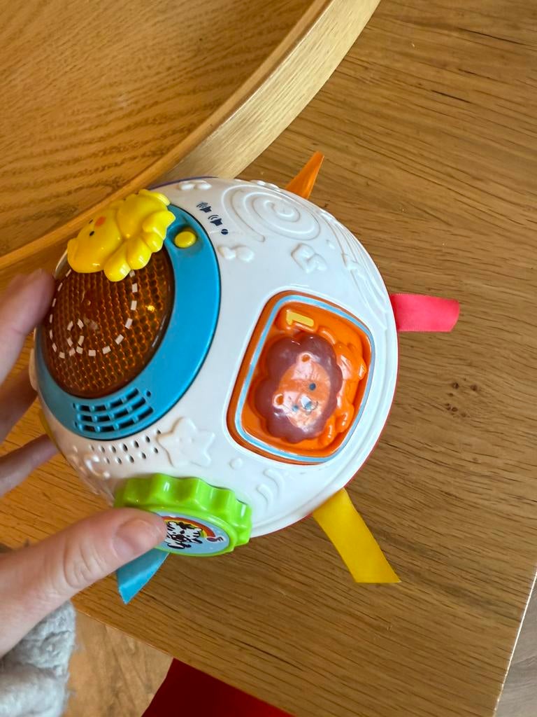 Vtech dieren draaibal, Kinderen en Baby's, Speelgoed | Vtech, Ophalen of Verzenden, Zo goed als nieuw, 6 maanden tot 2 jaar