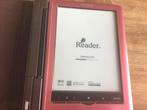 Sony ereader PRS 650 met hoesje + lamp en 153 boeken, Gebruikt, 6 inch of minder, Uitbreidbaar geheugen, Ophalen of Verzenden