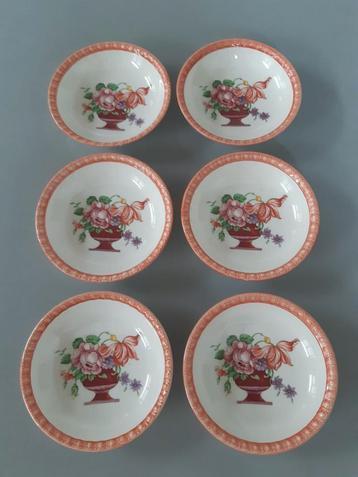 6 schaaltjes Villeroy en Boch Fiorello  beschikbaar voor biedingen