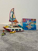 lego friends sunshine catamaran set 41317, Kinderen en Baby's, Speelgoed | Duplo en Lego, Ophalen of Verzenden, Zo goed als nieuw
