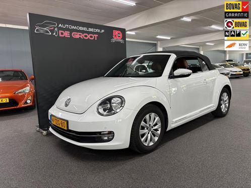 Volkswagen Beetle Cabriolet 1.2 TSI Design / NL-auto Automaa, Auto's, Volkswagen, Bedrijf, Te koop, Beetle (Kever), ABS, Airbags