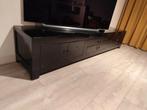 Zwart dressoir, tv kast, hoogglans hout, Ophalen, Zo goed als nieuw, 25 tot 50 cm, Minder dan 100 cm