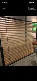 Tuinhek of afscherming met hardhout, Tuin en Terras, Ophalen of Verzenden, Gebruikt, Hout, Tuinhek