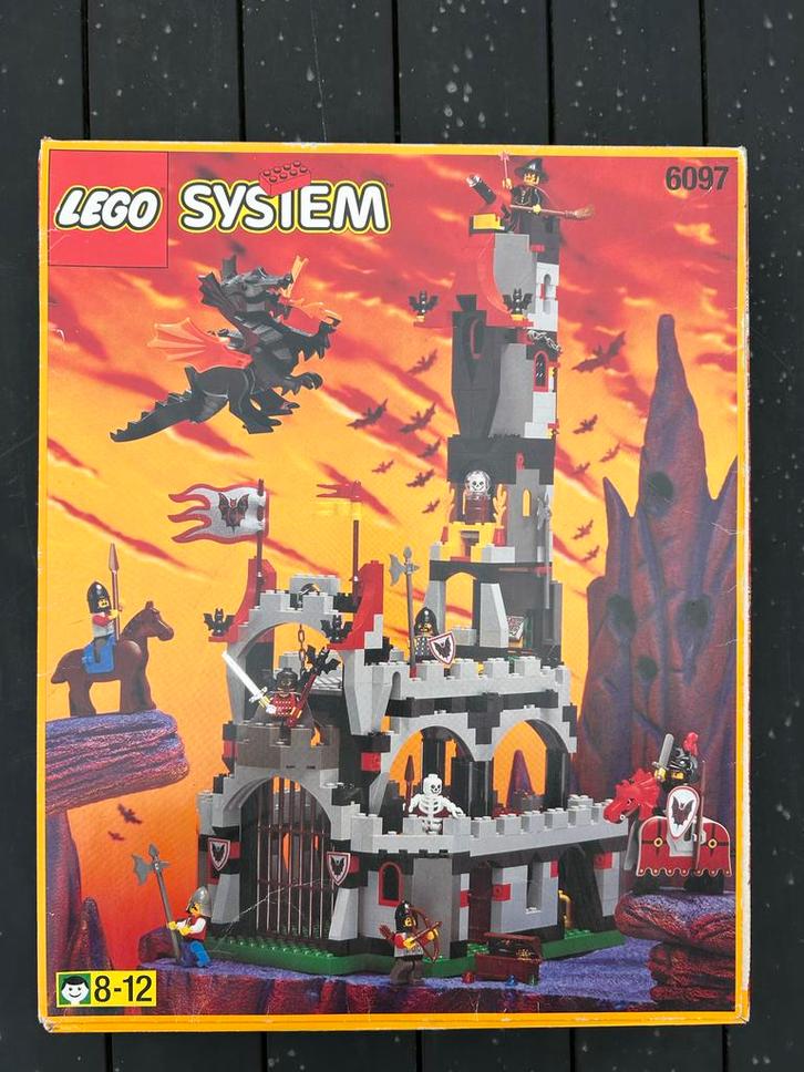 Lego 6097 Night Lord's Castle - Vintage!, Kinderen en Baby's, Speelgoed | Duplo en Lego, Gebruikt, Lego, Complete set, Ophalen of Verzenden