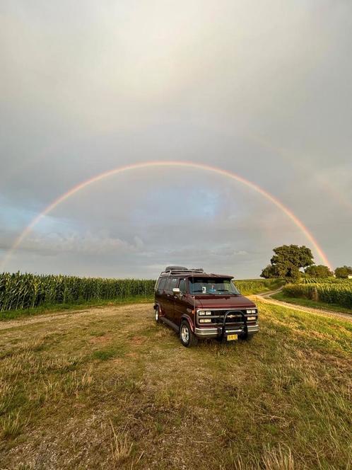 Camper Chevrolet Chevy van g20 1993, Auto's, Chevrolet, Overige modellen, Bluetooth, Elektrische ramen, LPG, Automaat, Geïmporteerd