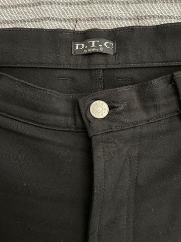 DTC heren Pantalon 5-pocket Zwart maat 52 beschikbaar voor biedingen