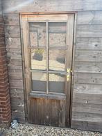 Douglas schuurdeur tuindeur met kozijn tuinhuis, Minder dan 250 cm, Ophalen of Verzenden, Hout, Minder dan 200 cm