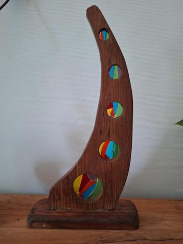 Glasfusing in teak beschikbaar voor biedingen