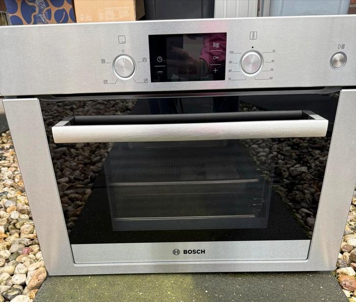 Bosch Inbouw Stoomoven - Perfect voor gezonde maaltijden!, Witgoed en Apparatuur, Ovens, Zo goed als nieuw, Inbouw, Oven, 45 tot 60 cm