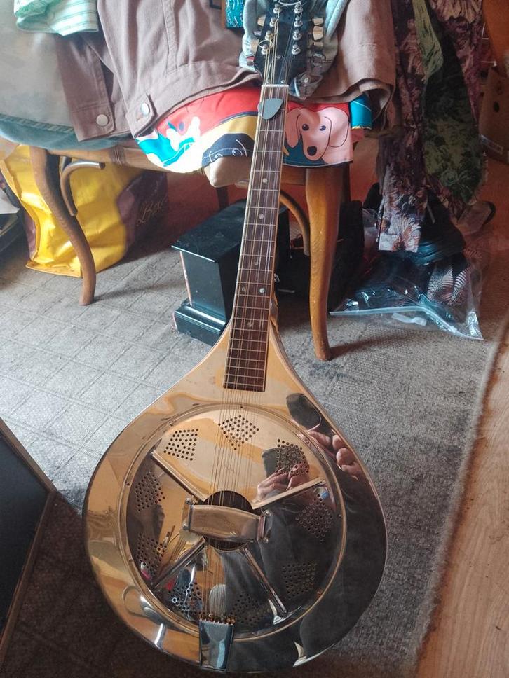 Enkele zeer bijzondere instrumenten...mandola, mandocello, Muziek en Instrumenten, Snaarinstrumenten | Mandolines, Zo goed als nieuw