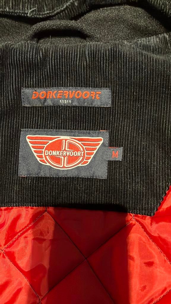 Donkervoort herenjas, Ophalen of Verzenden, Zo goed als nieuw, Maat 48/50 (M), Zwart