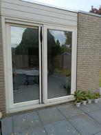 2 Kunststof Schuifpuien - Goed Werkend, Gedemonteerd, Doe-het-zelf en Verbouw, Kozijnen en Schuifpuien, Ophalen, Kunststof, Gebruikt