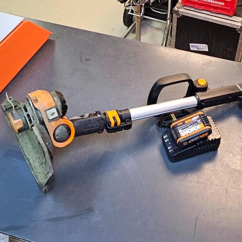 Worx WG163E.9 Grastrimmer - 2-in-1 Kantensnijder, Caravans en Kamperen, Kampeergereedschap, Gebruikt