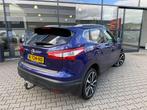 Nissan Qashqai 1.2 Tekna *Trekhaak & Stoelverwarming*, Auto's, Gebruikt, 4 cilinders, Blauw, 116 pk
