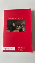 A. Ellian - Inleiding Recht, Nieuw, A. Ellian; P.B. Cliteur, Ophalen of Verzenden