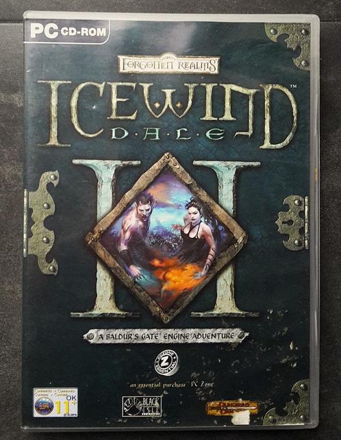 PC Game - Icewind Dale - Baldurs Gate Engine Spel, Spelcomputers en Games, Games | Pc, Zo goed als nieuw, Avontuur en Actie, 1 speler