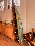 Prachtige kast van een Kano - indonesisch hardhout, Gebruikt, Ophalen of Verzenden, 25 flessen of meer, 75 cm of meer