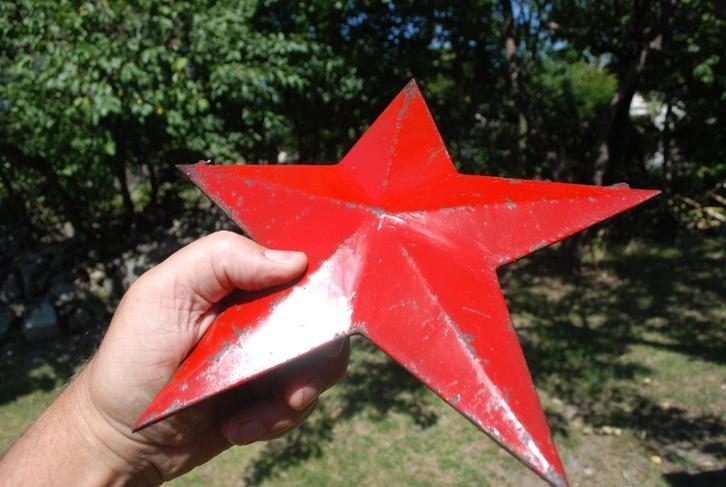 Sovjet ster 2 zijdig voor Plafond montage., Antiek en Kunst, Curiosa en Brocante, Ophalen of Verzenden