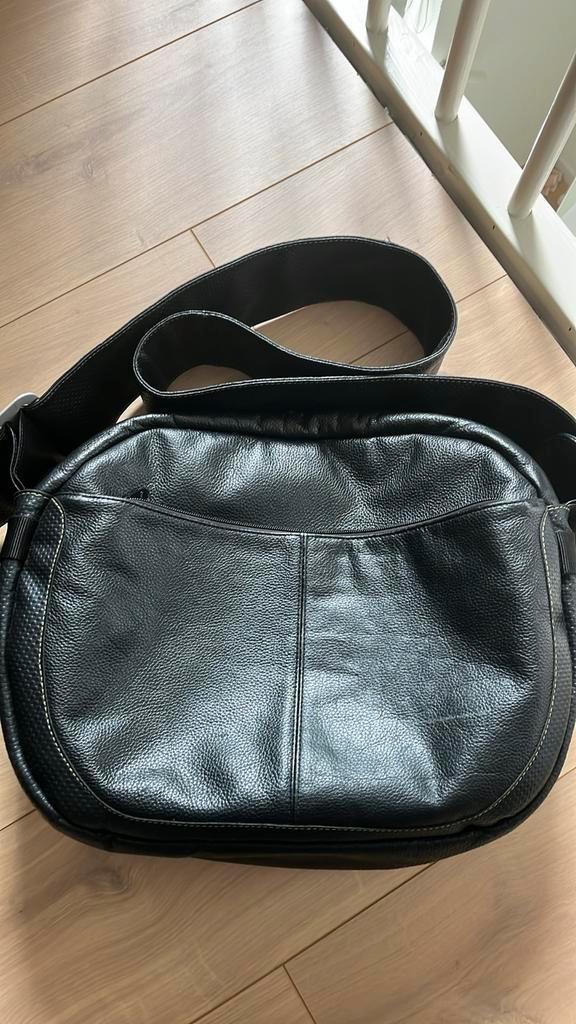 Leren luiertas Bugaboo, Kinderen en Baby's, Luiertassen, Zo goed als nieuw, Ophalen