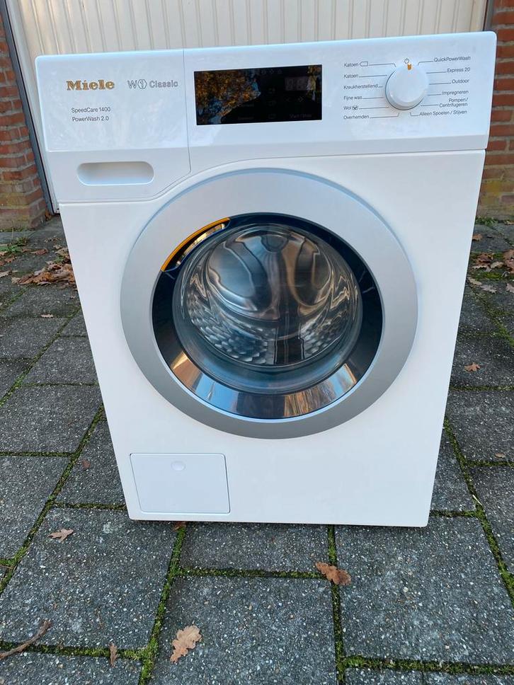 Miele W1 Classic Wasmachine - Zo goed als nieuw!, Witgoed en Apparatuur, Wasmachines, Zo goed als nieuw, Voorlader, 6 tot 8 kg
