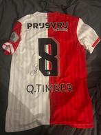 Gesigneerd Feyenoord Bekerfinale Shirt Q. Timber en meer, Ophalen of Verzenden, Zo goed als nieuw, Feyenoord, Shirt
