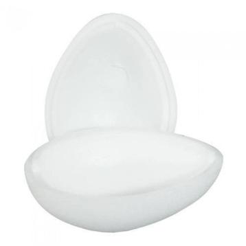 Styropor (piepschuim) ei tweedelig 21 cm beschikbaar voor biedingen