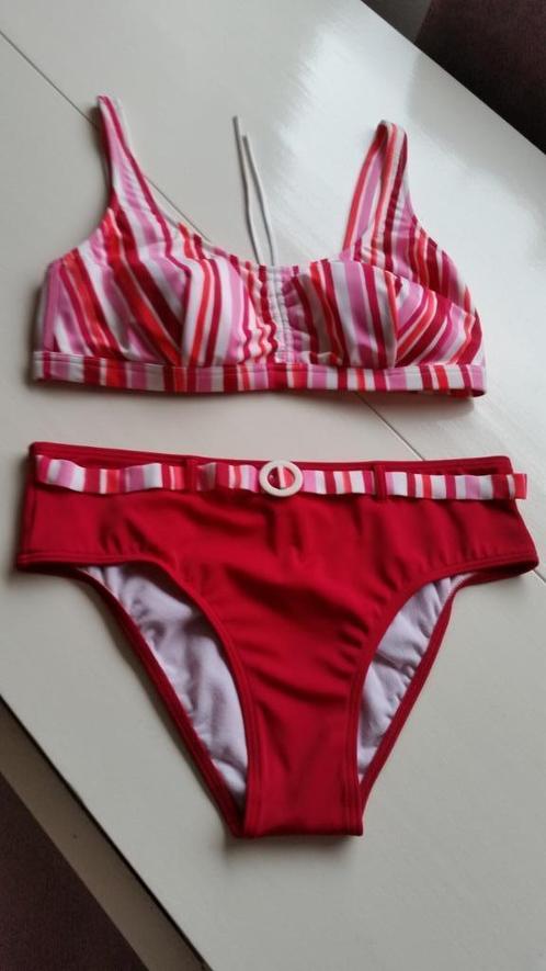 Nieuw, cyclaam-roze bikini, mt 42, cup b, Kleding | Dames, Badmode en Zwemkleding, Nieuw, Bikini, Roze, Verzenden
