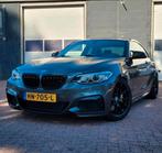 BMW 2-Serie M235i 326pk Aut 2015 Grijs, Auto's, Achterwielaandrijving, 74 €/maand, Zwart, 4 stoelen