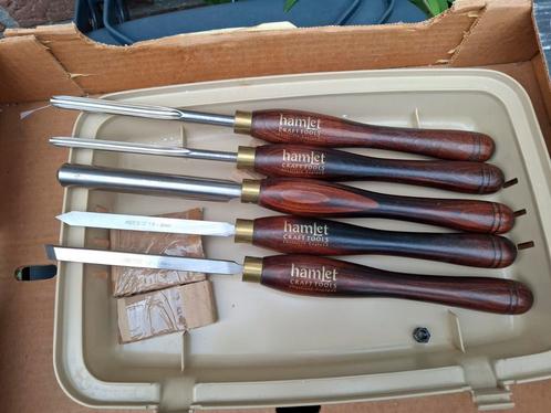 Houtdraaibeitelset Hamlet craft tools sheffield England, Doe-het-zelf en Verbouw, Gereedschap | Handgereedschap, Zo goed als nieuw