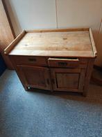 Houten kastje - Grenen, 102x62x77 cm, Antiek en Kunst, Ophalen
