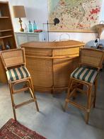 SALE: vintage Franse tiki bar, oud design barset Frankrijk, Huis en Inrichting, Barren, Ophalen, Gebruikt, -, -