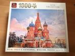 King Puzzle 1000 stukjes Moskou 68x49 cm, Ophalen of Verzenden, 500 t/m 1500 stukjes, Zo goed als nieuw, Legpuzzel