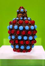 Snuifflesje, Snuff bottle koraal/turquoise, Antiek en Kunst, Kunst | Niet-Westerse kunst, Ophalen of Verzenden