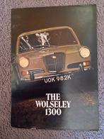 The Wolseley 1300 auto folder brochure, Ophalen of Verzenden, Overige merken