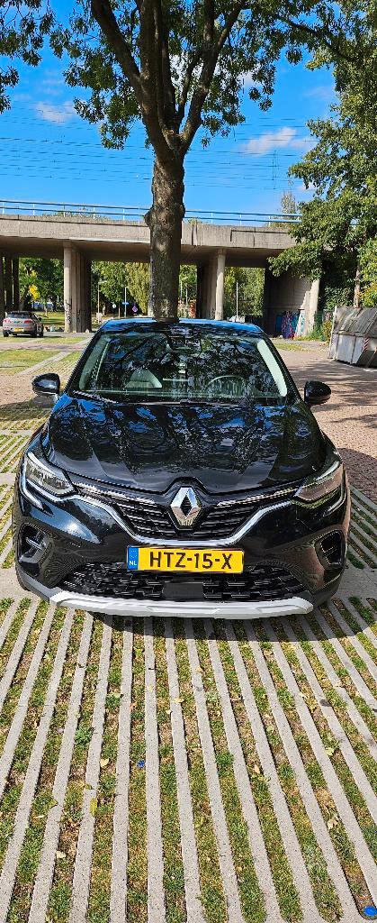 Renault Captur E-tech Plug-in Hybrid Aut 2021 Zwart, Auto's, Renault, Particulier, Captur, ABS, Achteruitrijcamera, Adaptieve lichten