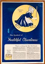 Advertentie ‘Old Dutch’ uit USA 1927, Verzamelen, Ophalen, Gebruikt, Overige typen