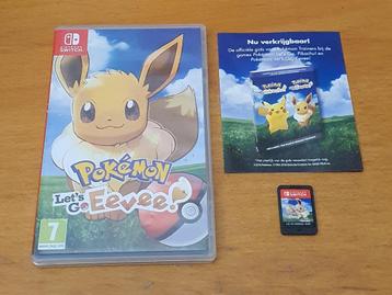 SWITCH | Pokemon Let's Go Eevee! beschikbaar voor biedingen