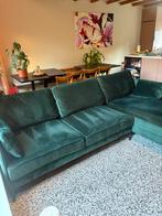 Lumz Hoekbank Donkergroen - Zo goed als nieuw!, Huis en Inrichting, Ophalen, 250 tot 300 cm, Hoekbank, 75 tot 100 cm